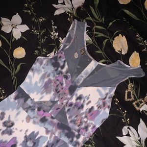 Purple Tie Dye Dress